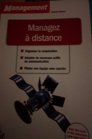 Couverture importée Managez à distance